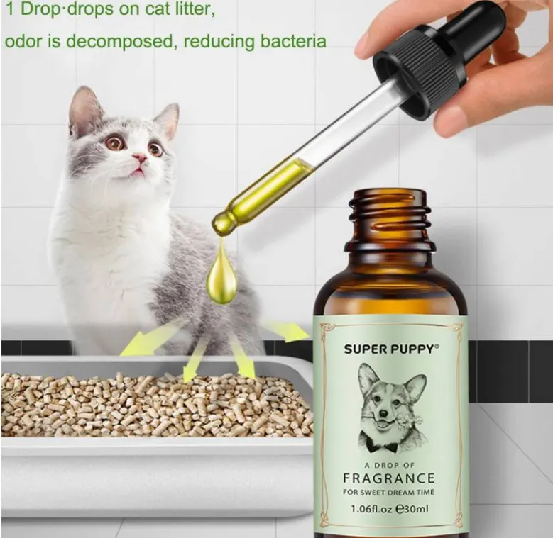 fragrance for cat drop drops cat litter